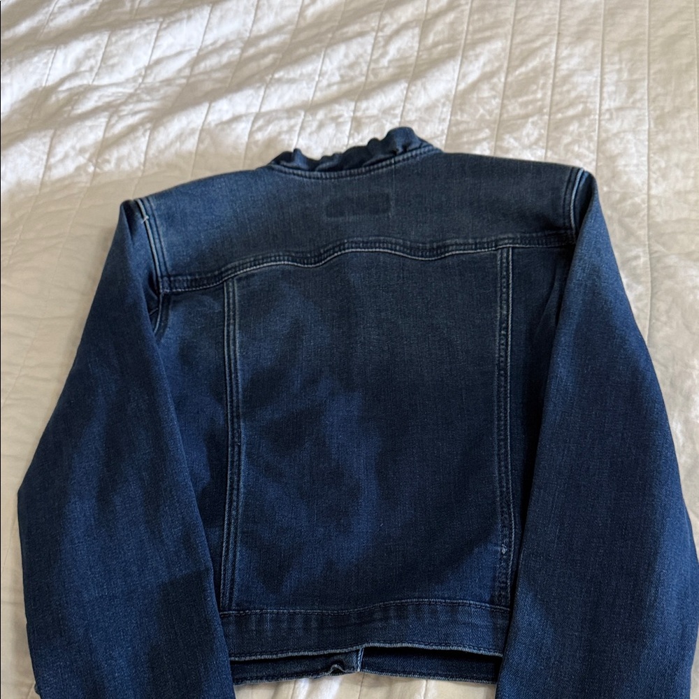 Draper James Dark Blue Jean Jacket: PRISTINE CONDITION - Picture 9 of 11